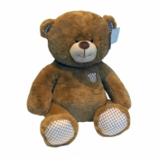 Maskotka Miś Oktawian brązowy 35 cm (4970b)