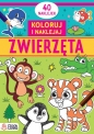 Zwierzęta. Koloruję i naklejam
