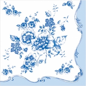 Serwetka BLUE FLOWERS