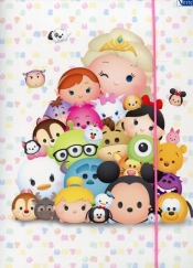 Teczka A4 z gumką Tsum Tsum