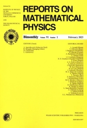 Reports on Mathematical Physics 91/1/2023