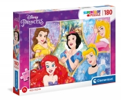 Clementoni, Puzzle SuperColor 180: Princess (29311)