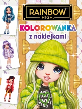 Rainbow High. Kolorowanka z naklejkami - Opracowanie zbiorowe