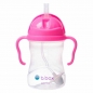 b.box Bidon ze słomką 240 ml, różowy granat (BB00511)