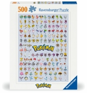 Ravensburger, Puzzle 500: Pokemon Postacie (12000511)
