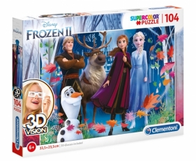 Puzzle SuperColor 104: Frozen 2 3D (20611)