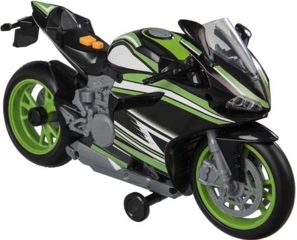 Flota Miejska - Motocykl sportowy zielony