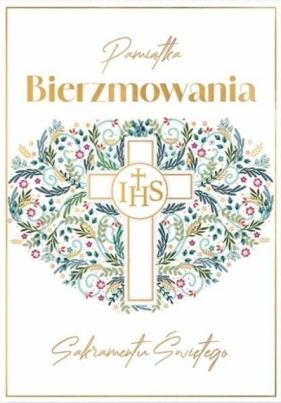 Karnet A5 Bierzmowanie. Krzyż