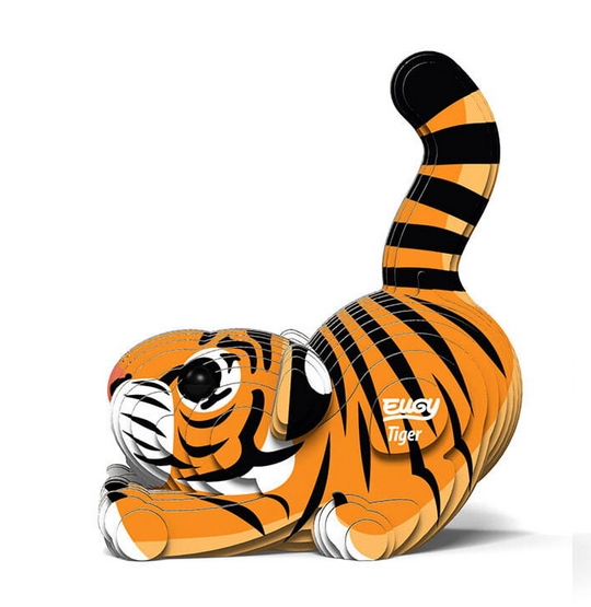 Tygrys Eugy. Eko Układanka 3D (EG_012)