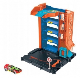 Tor wyścigowy Hot Wheels City - mały zestaw