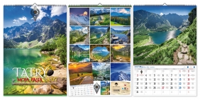 Kalendarz 2027 A2 ścienny jednostronny - Tatry moja pasja