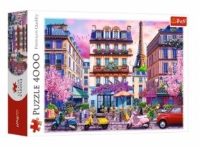 Puzzle 4000 Wiosna w Paryżu