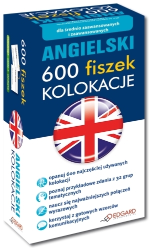 Angielski 600 fiszek Kolokacje