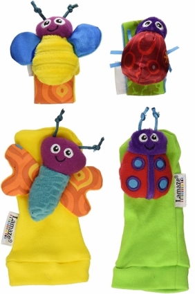 Lamaze: zestaw grzechotek na rączki i nóżki LC27111 (56652)