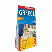 Grecja (Greece) laminowana mapa samochodowo-turystyczna 1:750 000 - opracowanie zbiorowe