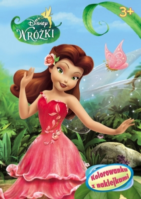 Disney Wróżki Kolorowanka z naklejkami