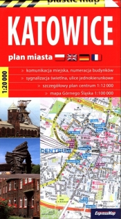 Katowice plan miasta 1:20 000