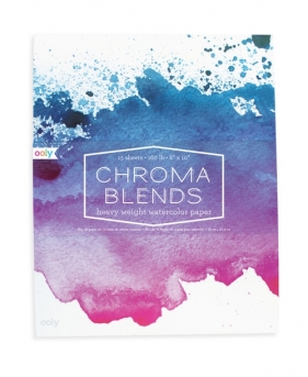 Blok do malowania akwarelami Chroma Blends