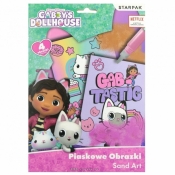 Zestaw kreatywny piaskowe obrazki Gabbys