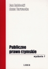 Publiczne Prawo Rzymskie Skrypt wraz z wyborem źródeł Zabłocki Jan, Tarwacka Anna