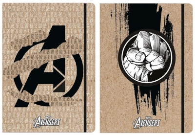 Teczka z gumką A4 Avengers Kraft Liner