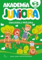 Akademia Juniora. Ćwiczenia z myślenia 4-5 lat - Opracowanie zbiorowe, Opracowanie zbiorowe