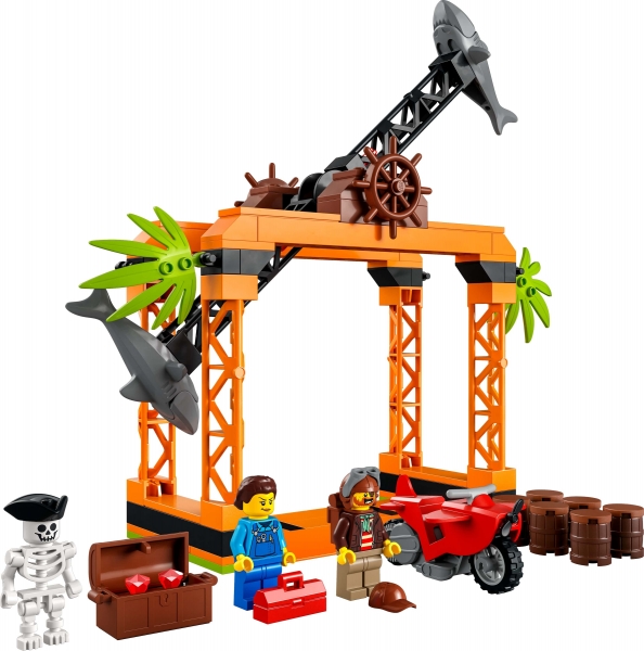 LEGO City: Wyzwanie kaskaderskie: atak rekina (60342)