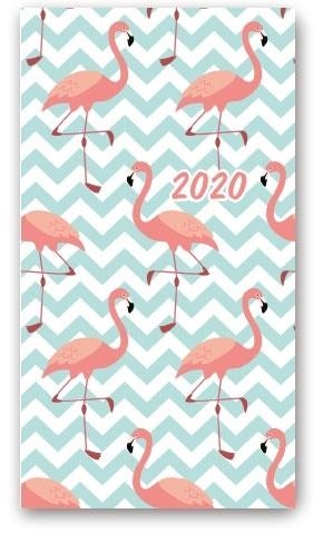 Kalendarz 2020 Tygodniowy A6 Soft Flamingi 11TS