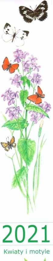 Kalendarz 2021 Paskowy Kwiaty i Motyle ADAM