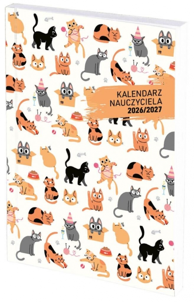 <img src='https://webimage.pl/pics/119/3/d5900009213119.jpg' style='height:440px' /> Kalendarz naucz. 2026/2027 B6 tyg. PCV Koty