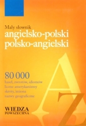 MAŁY SŁOWNIK ANGIELSKO-POLSKI POLSKO-ANGIELSKI - Katarzyna Billip