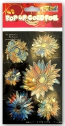 Naklejki foliowe Gold Sunflowers PENMATE