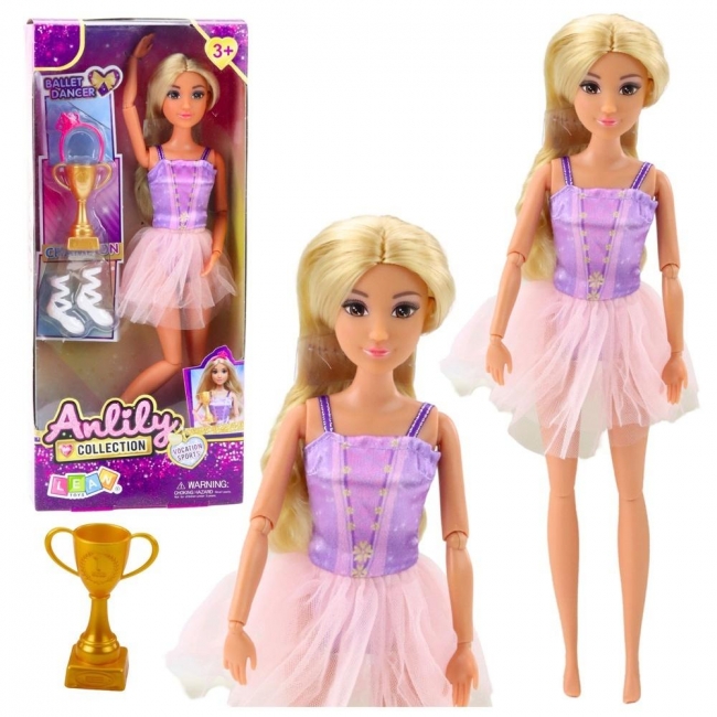 <img src='https://webimage.pl/pics/119/6/d5905991056119.jpg' style='height:440px' /> Lalka Anlily baletnica w sukience + akcesoria
