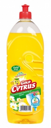Gold Cytrus, płyn do mycia naczyń - Rumianek, 1L
