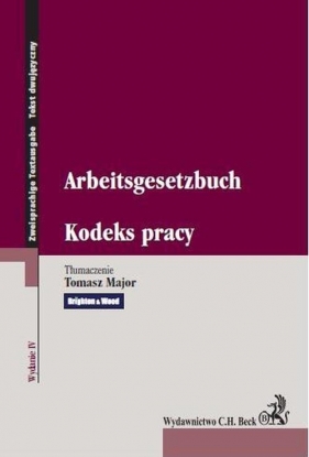 Kodeks pracy Arbeitsgesetzbuch - <br />