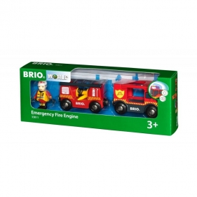 Brio Trains & Vehicles: Zestaw ratunkowy (63381100)