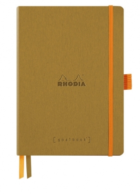 Notes Rhodia - Rhodiarama Goalbook gold A5 - kropki - Softcover