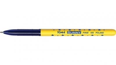 Długopis Sunny niebieski (20szt) TOMA