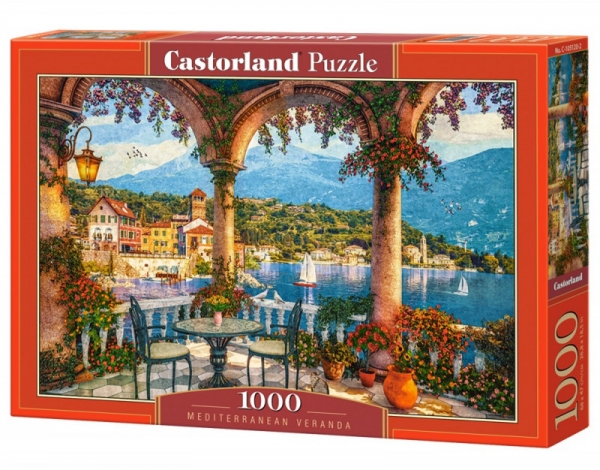 Puzzle 1500 elementów Mediterranean Veranda (105120)