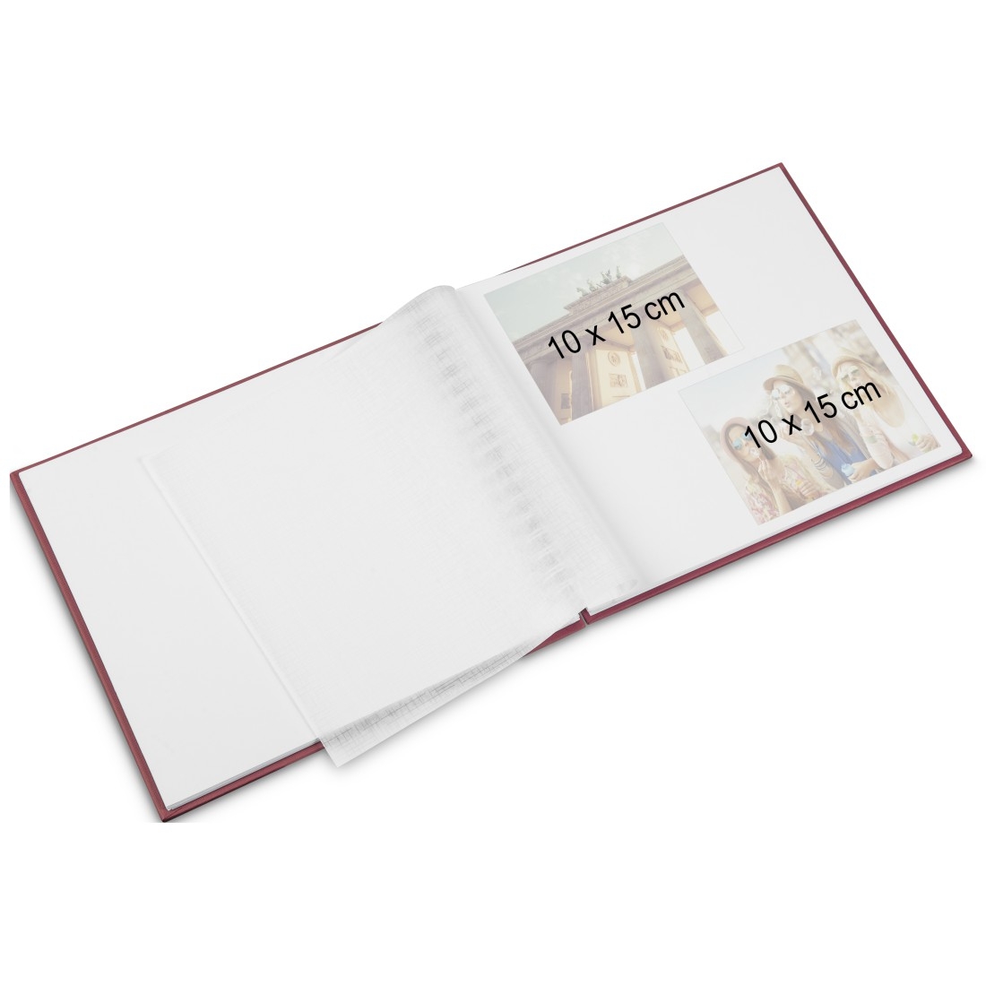 Hama, album Fine Art 28x24/50, szary z białymi kartkami (000021120000)