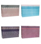 Torebka ozdobna 59x44x17cm szerokie dno mix