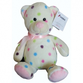 AXIOM Kropeczka różowy miś 20 cm (4586)