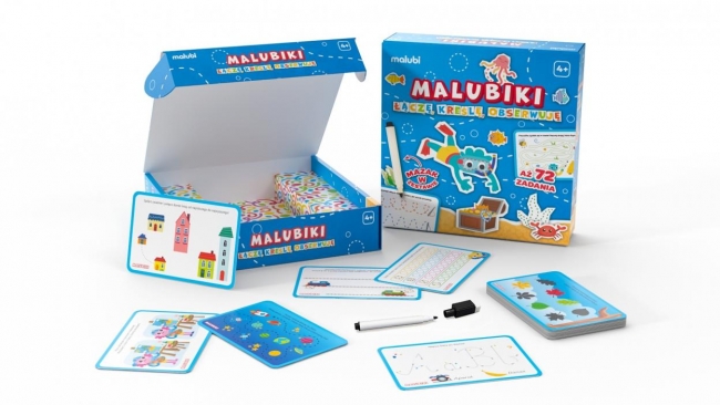 MALUBIKI 4+ Łączę, kreślę, obserwuję