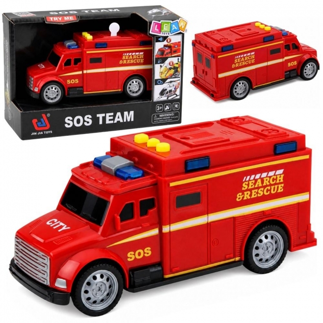 <img src='https://webimage.pl/pics/120/6/d5907990206120.jpg' style='height:440px' /> Ambulans światło i dźwięk czerwony 1:32