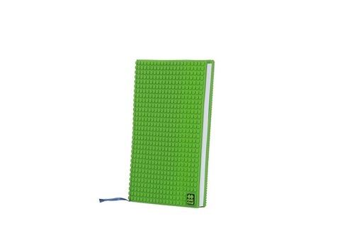 Zeszyt pamiętnik w zielonej silikonowej okładce