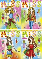 Kolorowanka Miss z naklejkami - Opracowanie zbiorowe