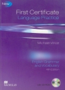 First certificate language practice with CD English grammar and vocabulary Vince Michael