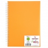 Notes, szkicownik polipropylenowy A5- pomarańczowy, 120 g, 50k