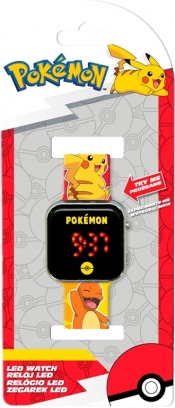 Zegarek LED z kalendarzem Pokemon POK4435