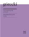 Trzy Mazurki op. 60 na fortepian Mikołaj Piotr Górecki